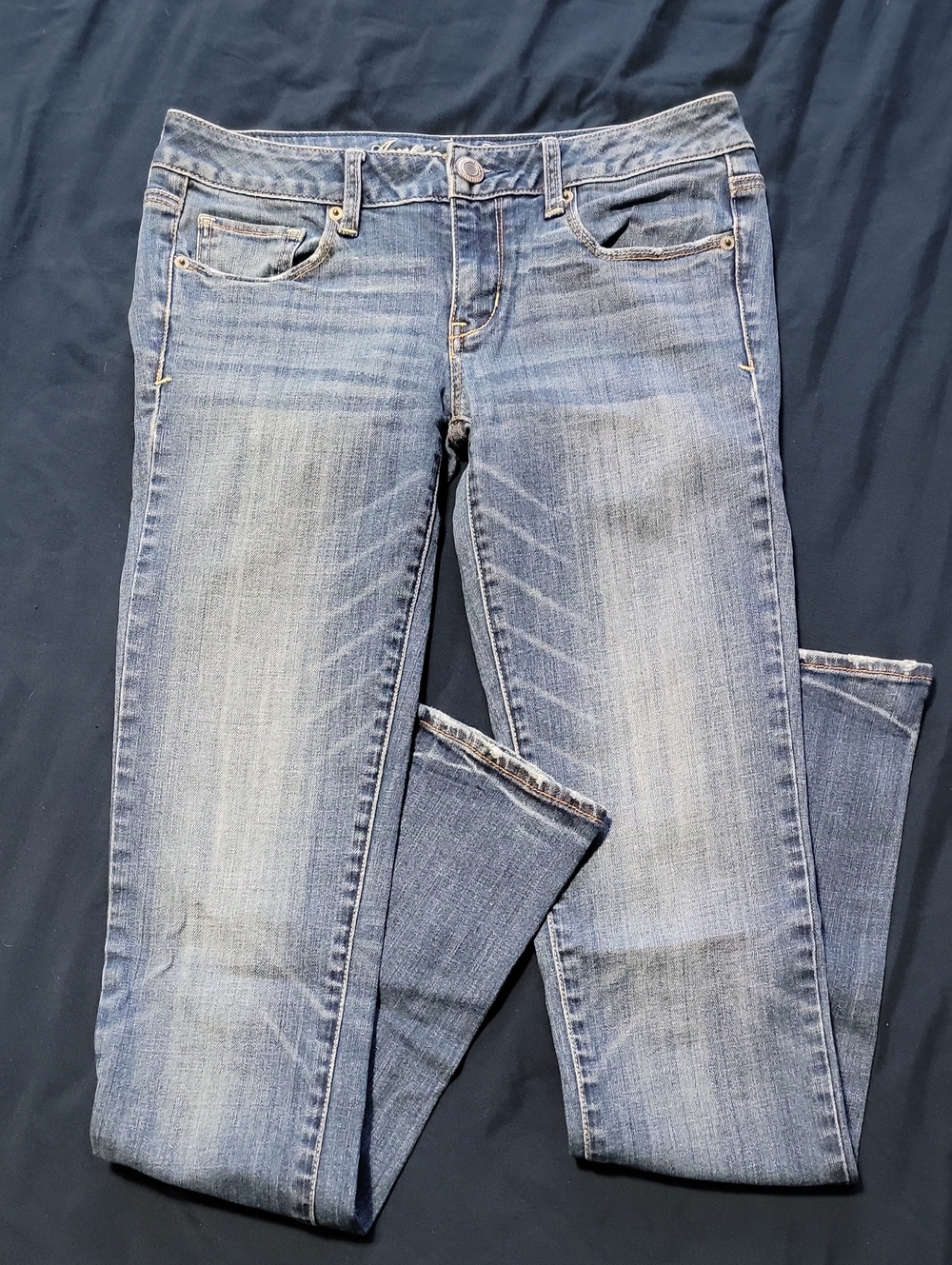 American Eagle Outfitters Light Blue Skinny Jeans